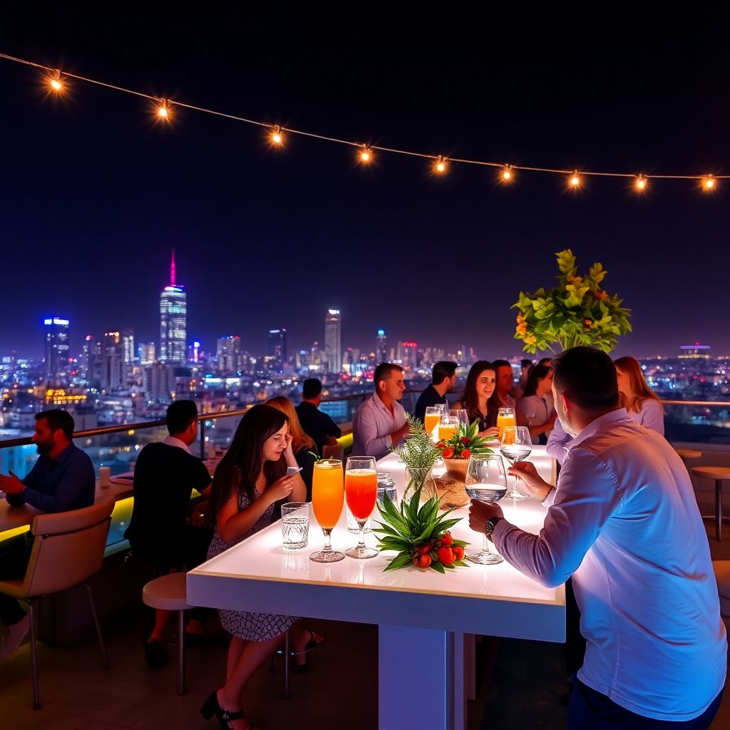 Rooftop Корпоратив в Тель-Авиве